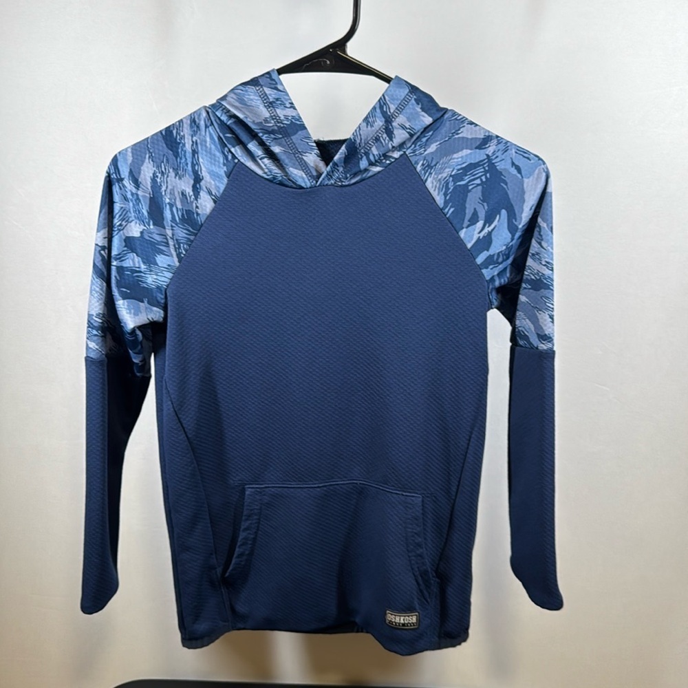 Oshkosh Boys Blue Hoodie. Size 10.